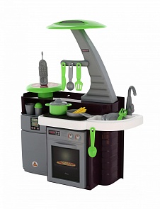 Игровая кухня Laura с варочной панелью, в пакете (Полесье, п-49896) (ассортимент)